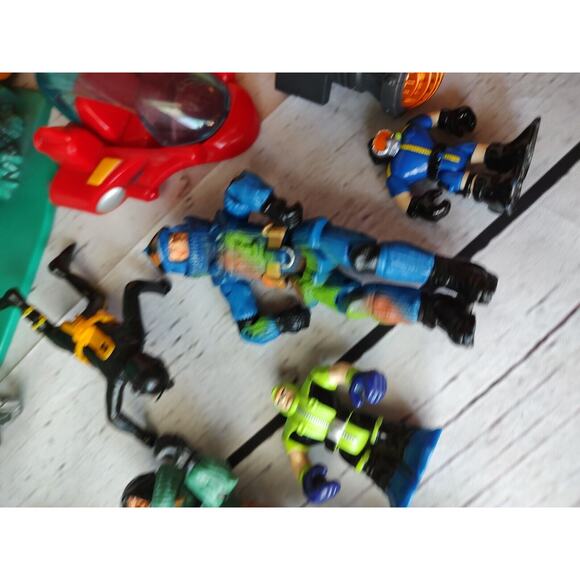 Fisher Price Rescue Heroes MICRO ADVENTURES Submarine Underwater Sea Playset Lot - Picture 5 of 16